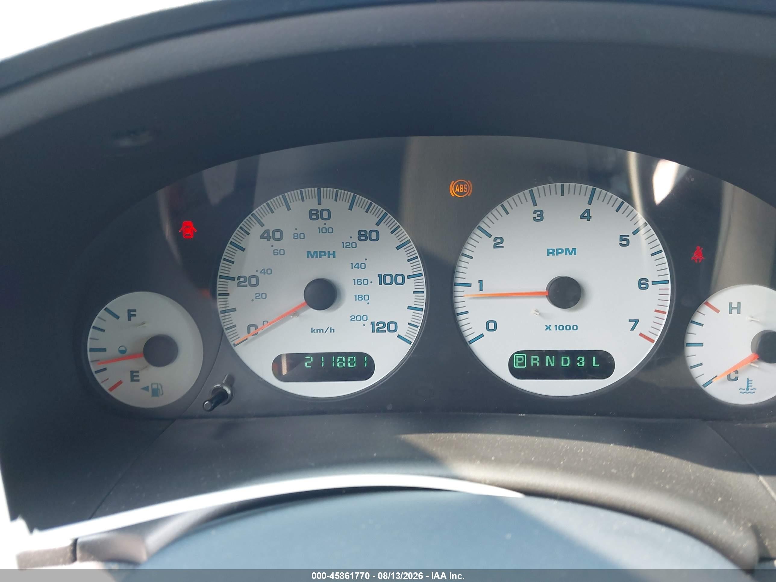 2003 Dodge Grand Caravan Sport Light Blue vin: 2D4GP44L73R224658