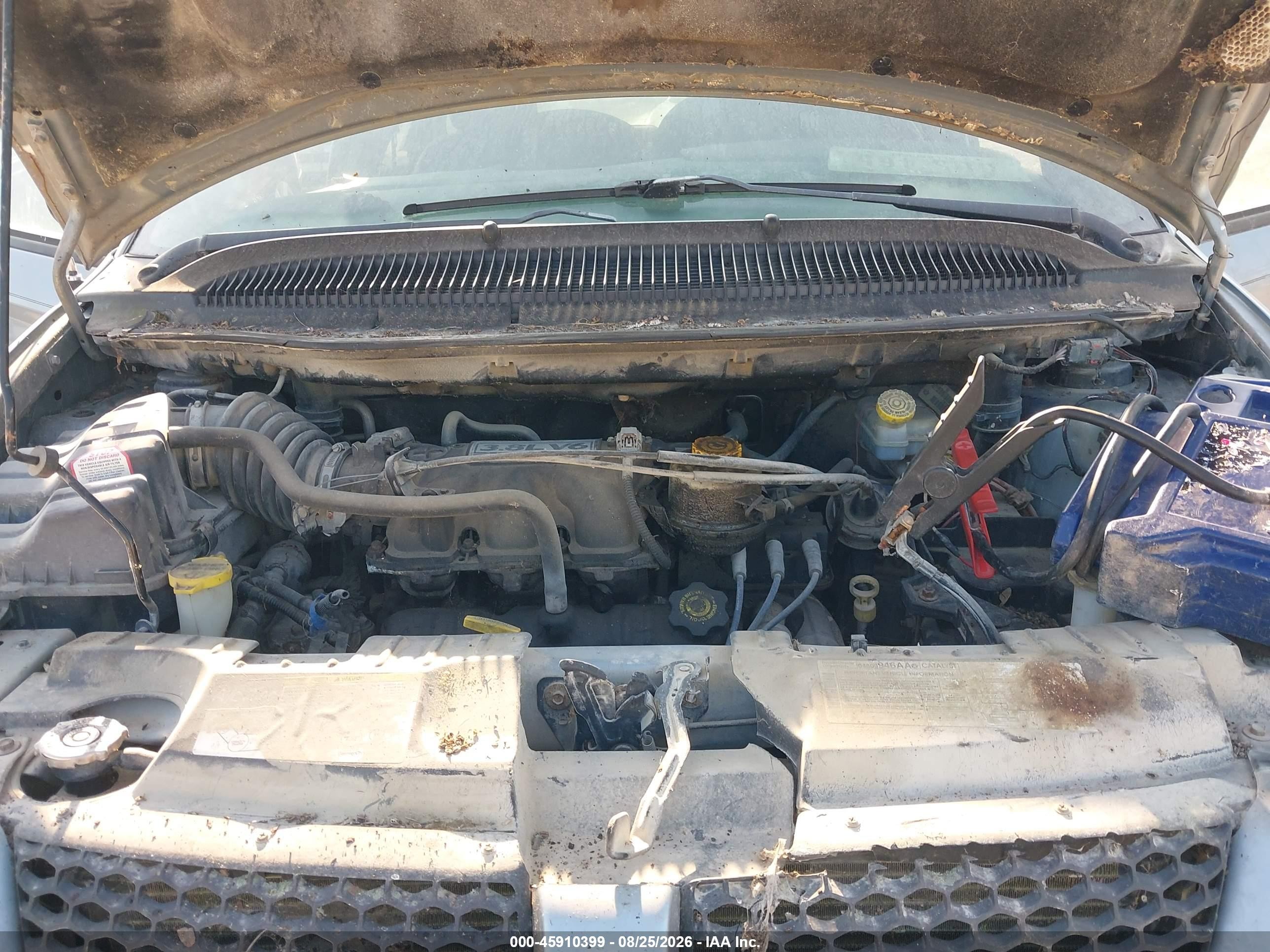 2004 Dodge Grand Caravan Sxt Blue vin: 2D4GP44L74R506350