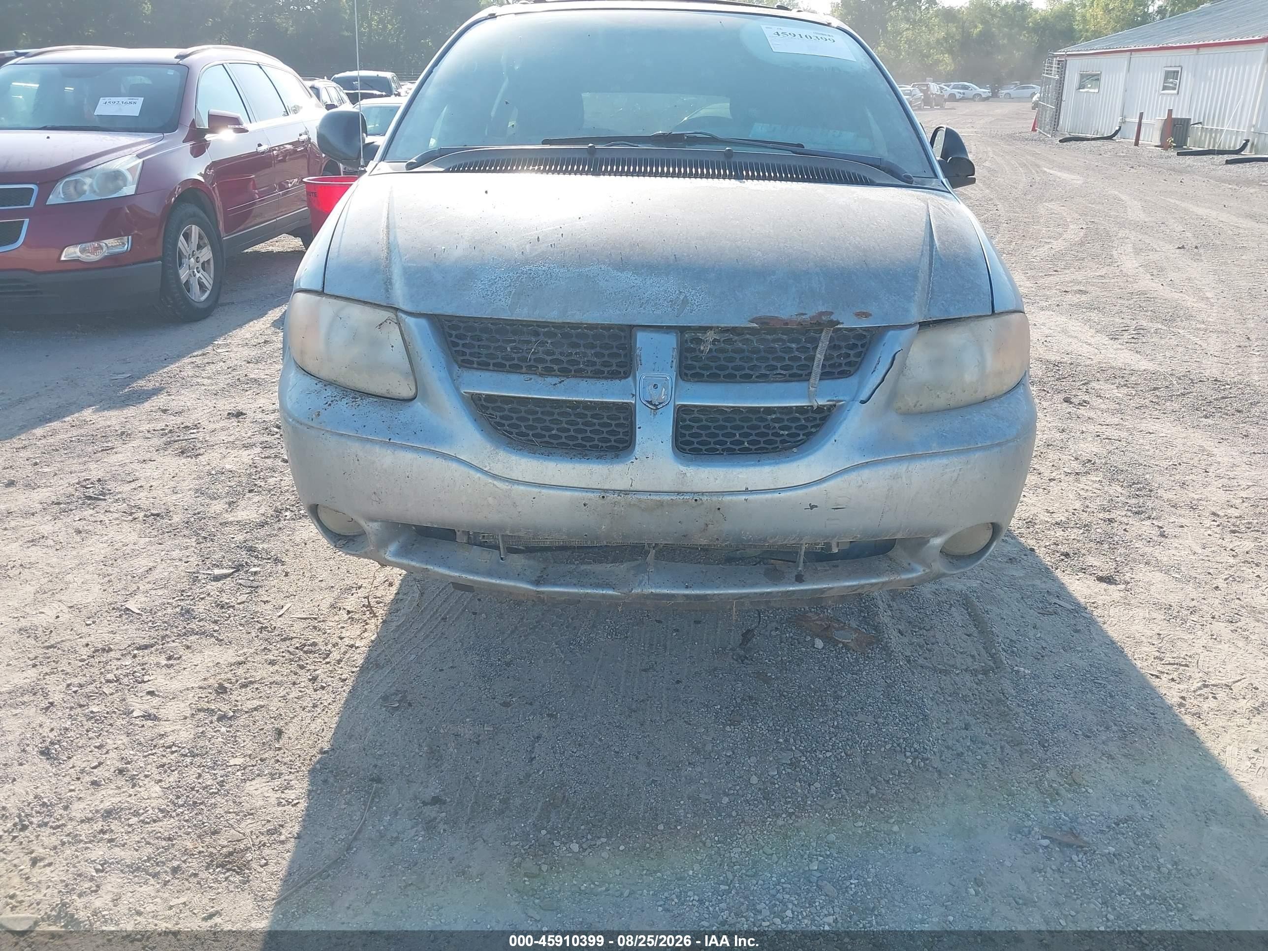 2004 Dodge Grand Caravan Sxt Blue vin: 2D4GP44L74R506350