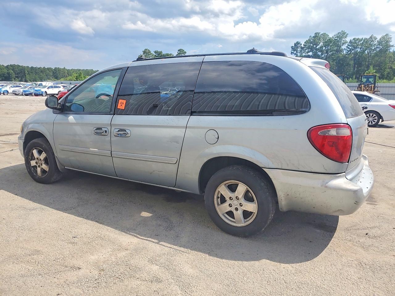 2006 Dodge Grand Caravan Sxt Blue vin: 2D4GP44L76R600487