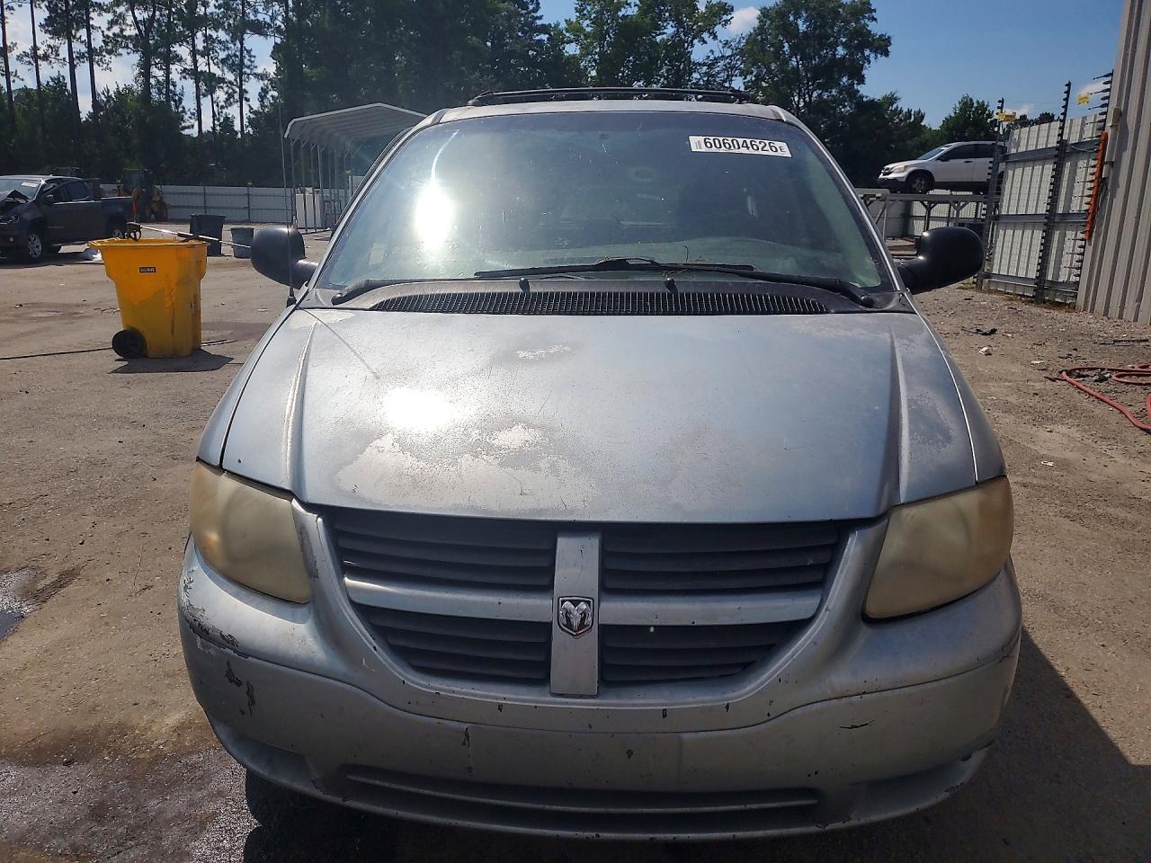 2006 Dodge Grand Caravan Sxt Blue vin: 2D4GP44L76R600487