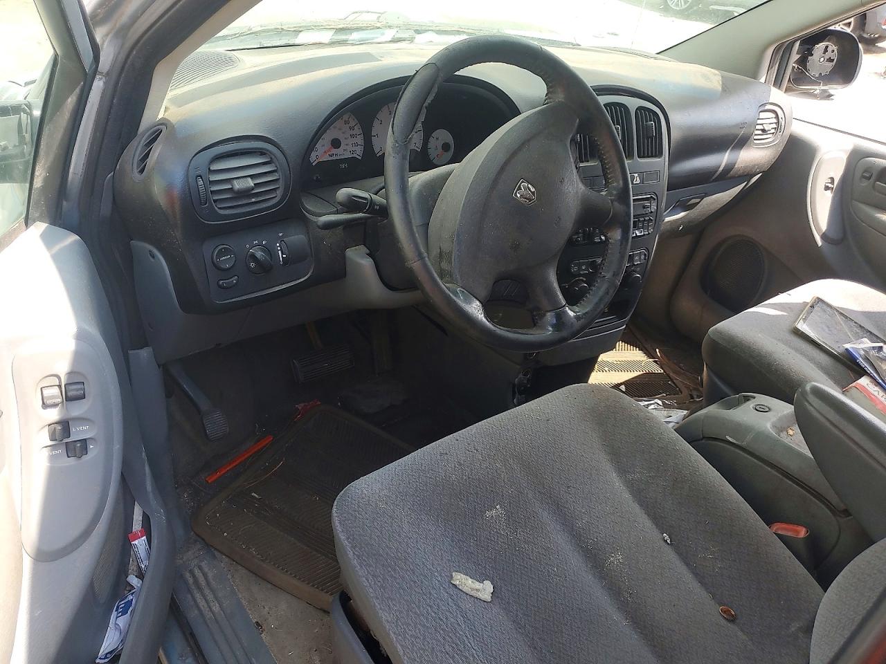 2006 Dodge Grand Caravan Sxt Blue vin: 2D4GP44L76R600487