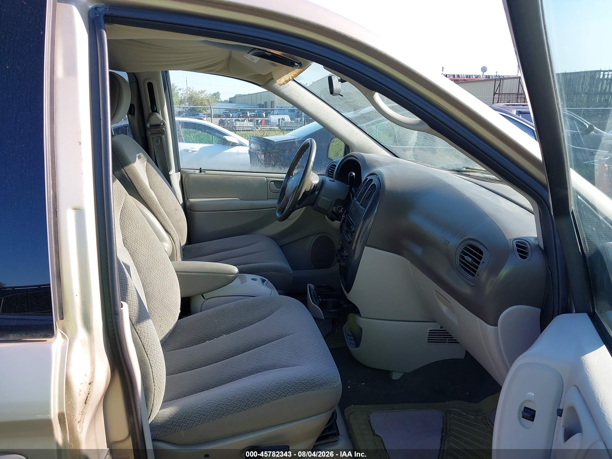 2006 Dodge Grand Caravan Sxt Gold vin: 2D4GP44L76R644277