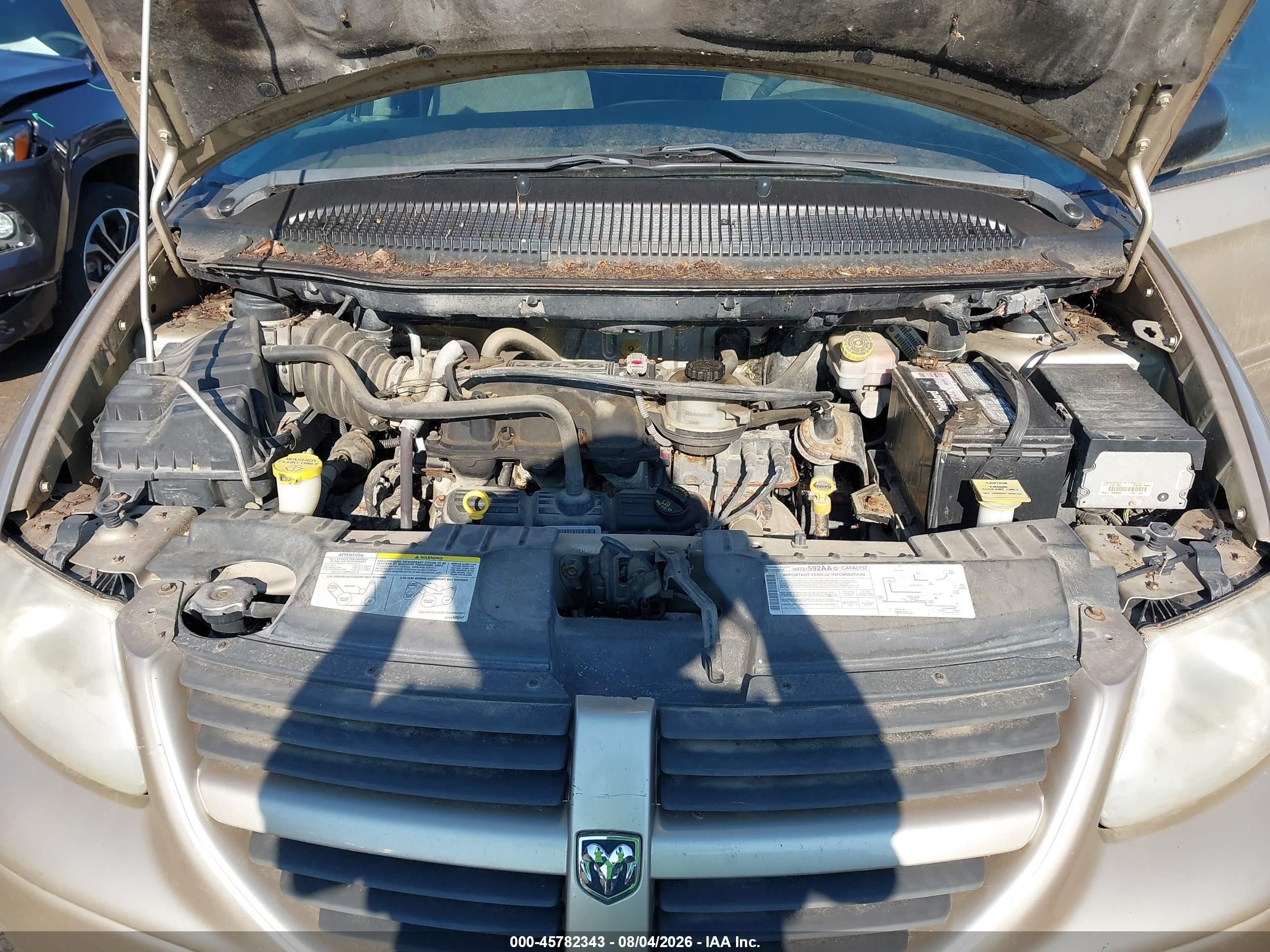 2006 Dodge Grand Caravan Sxt Gold vin: 2D4GP44L76R644277