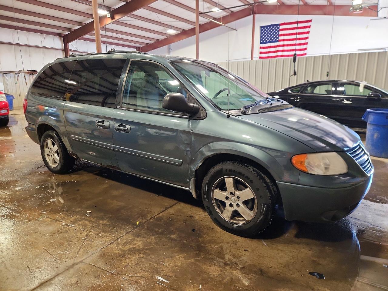2006 Dodge Grand Caravan Sxt Gray vin: 2D4GP44L76R654484