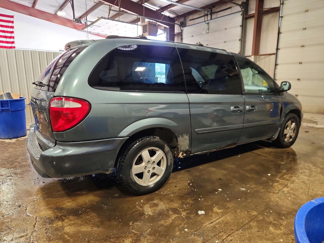2006 Dodge Grand Caravan Sxt Gray vin: 2D4GP44L76R654484