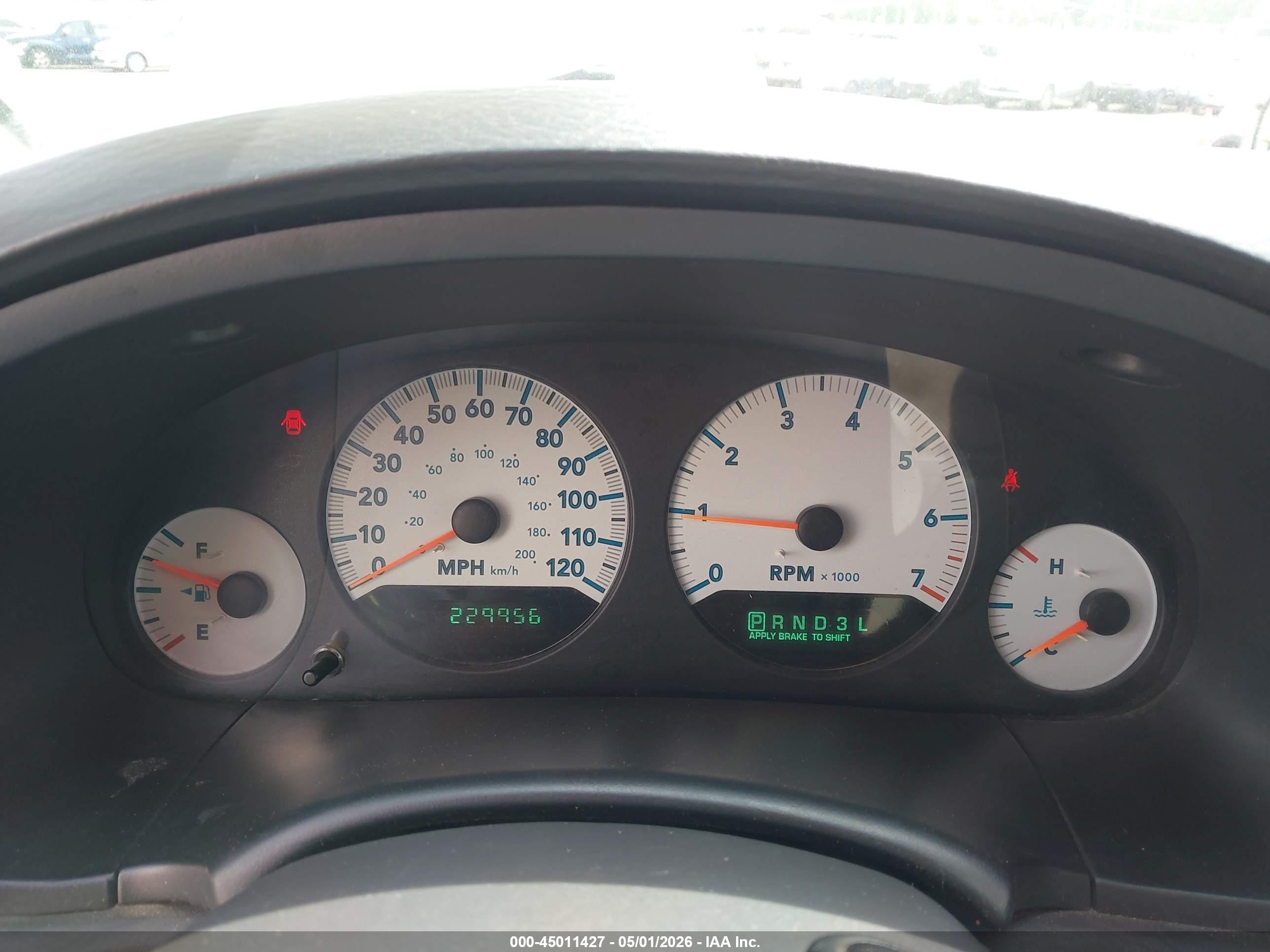 2006 Dodge Grand Caravan Sxt White vin: 2D4GP44L76R816212