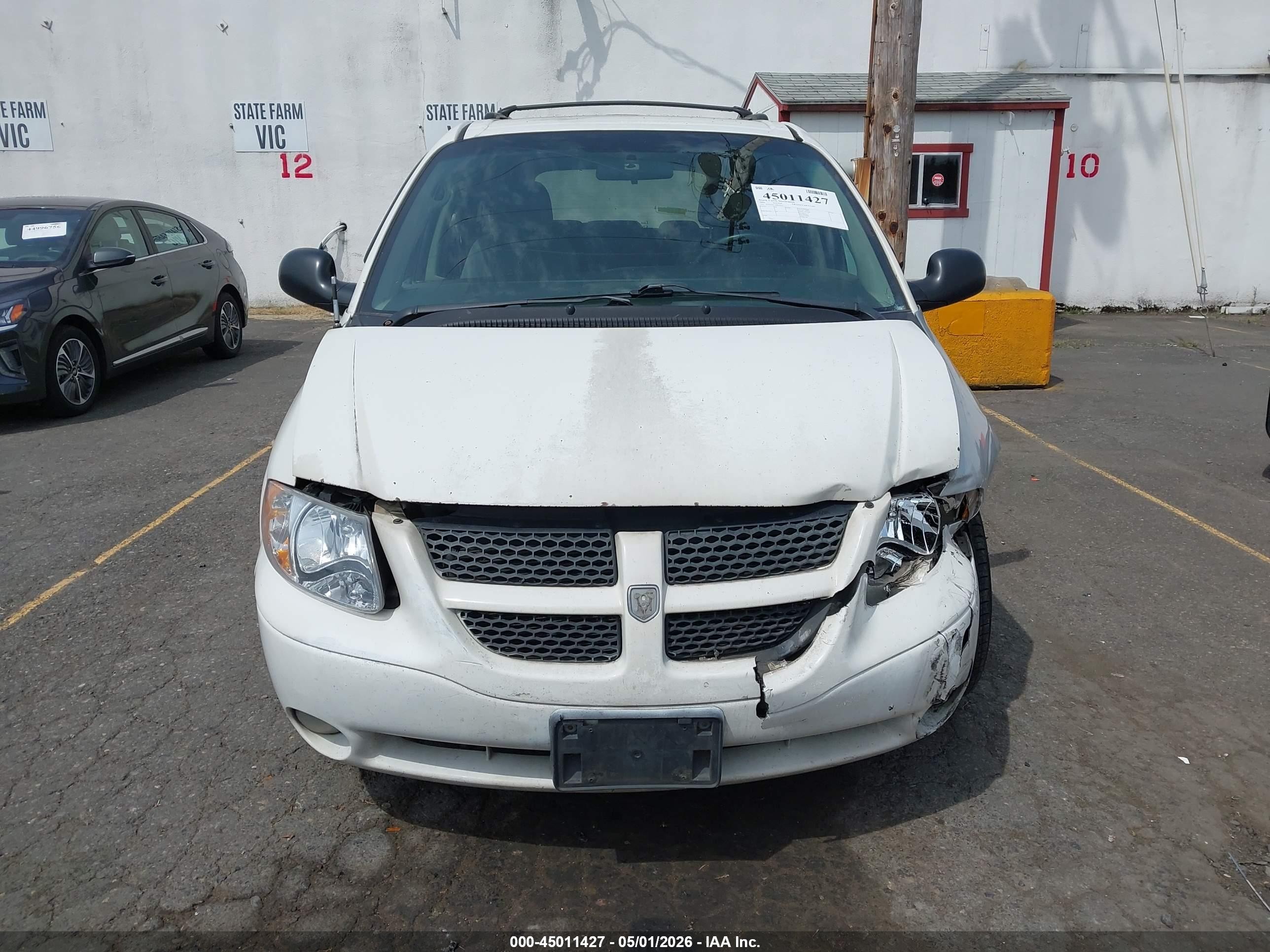 2006 Dodge Grand Caravan Sxt White vin: 2D4GP44L76R816212