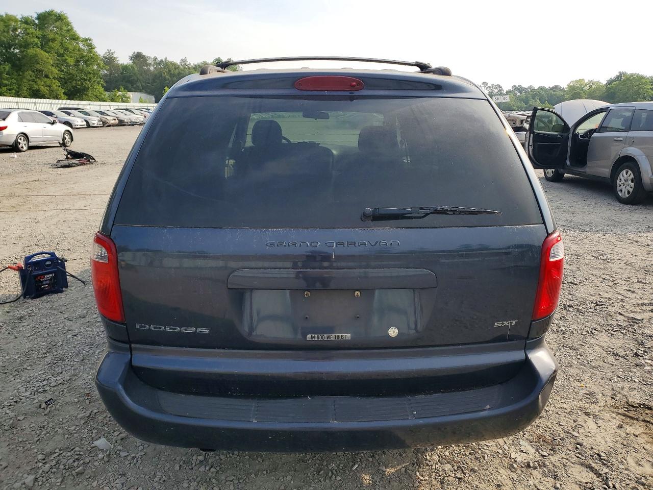 2007 Dodge Grand Caravn Синий vin: 2D4GP44L77R111766