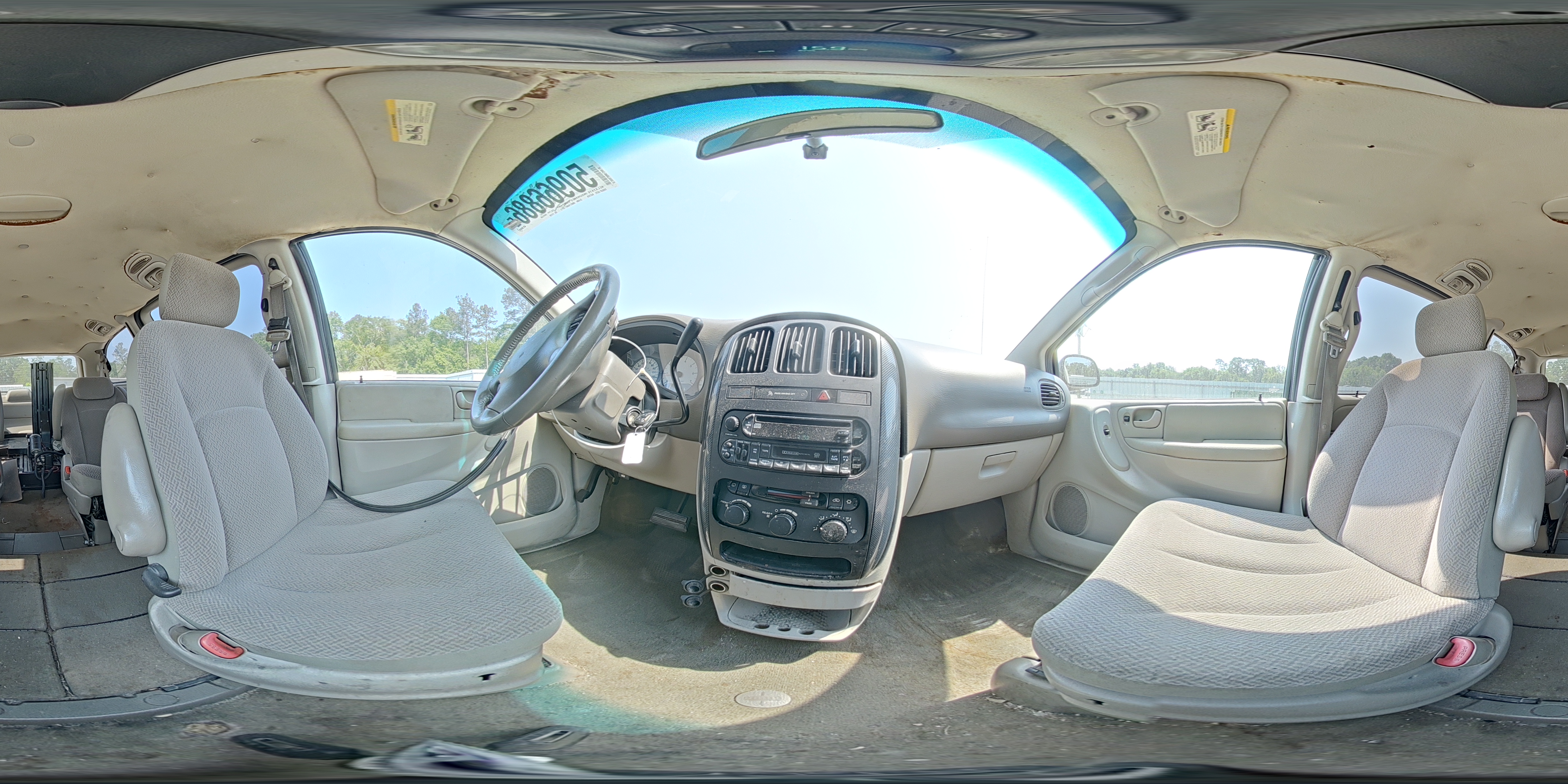 2007 Dodge Grand Caravn Синий vin: 2D4GP44L77R111766