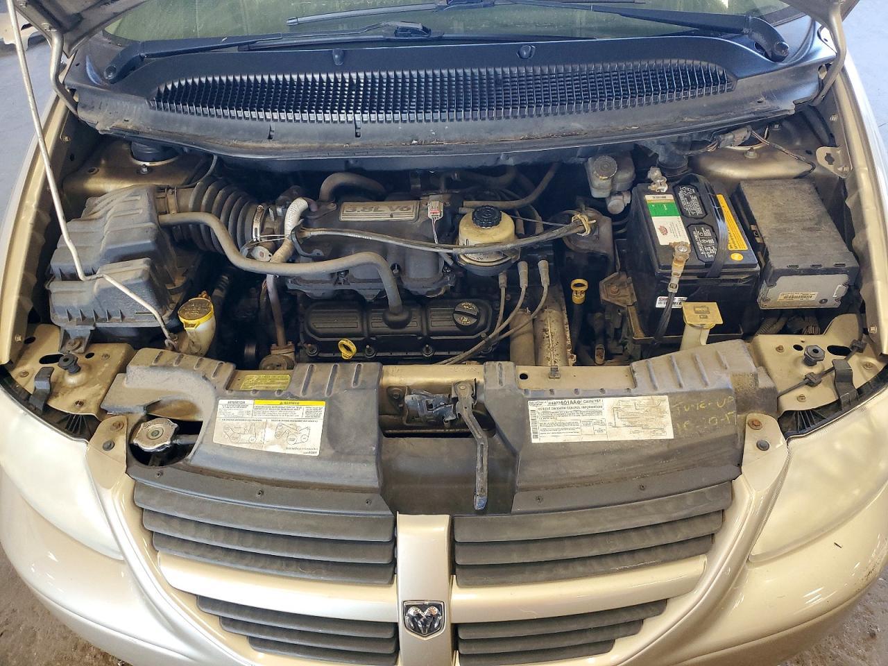 2007 Dodge Grand Caravan Sxt Gold vin: 2D4GP44L77R227310