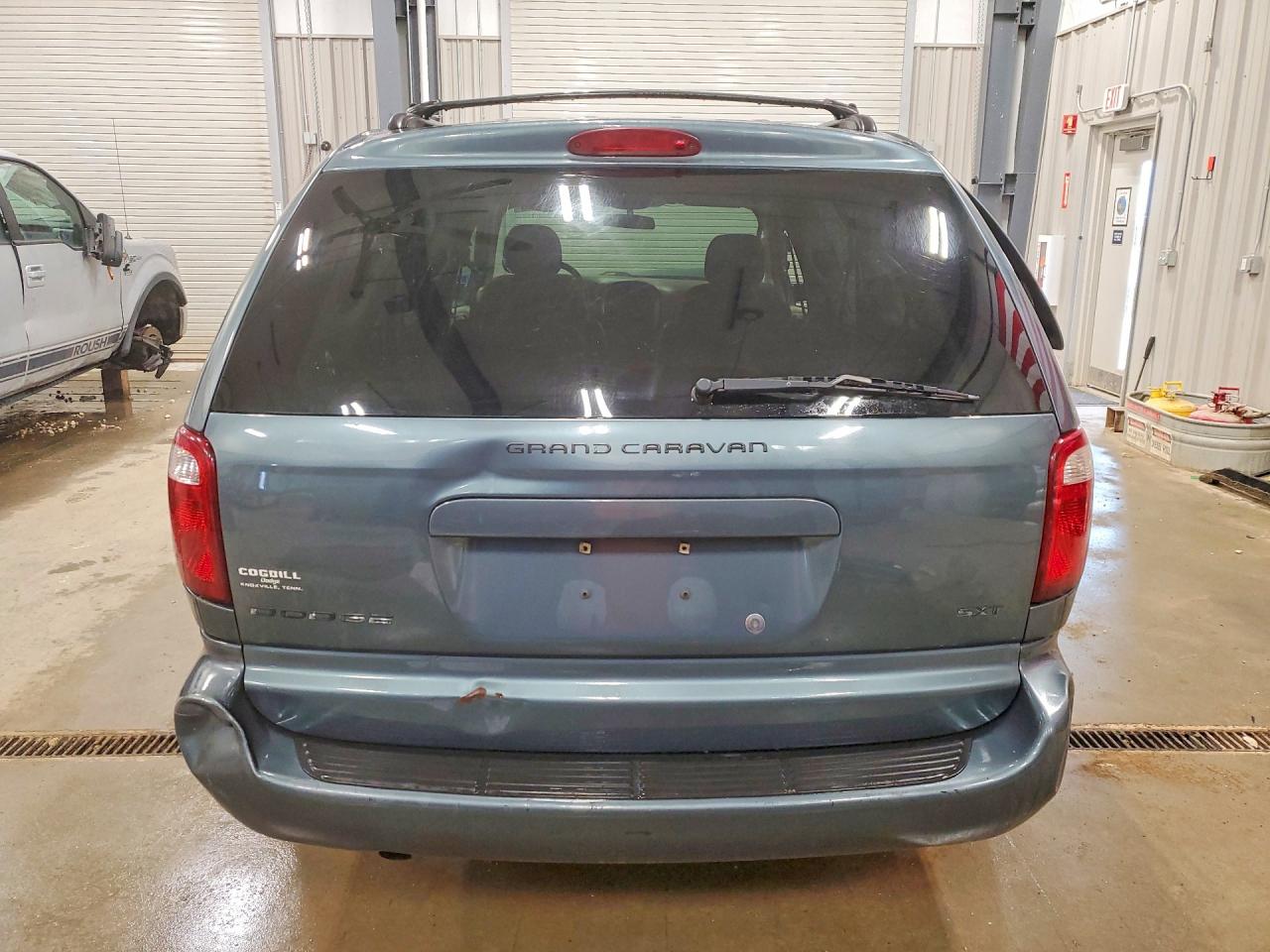 2007 Dodge Grand Caravan Sxt Gray vin: 2D4GP44L77R227498