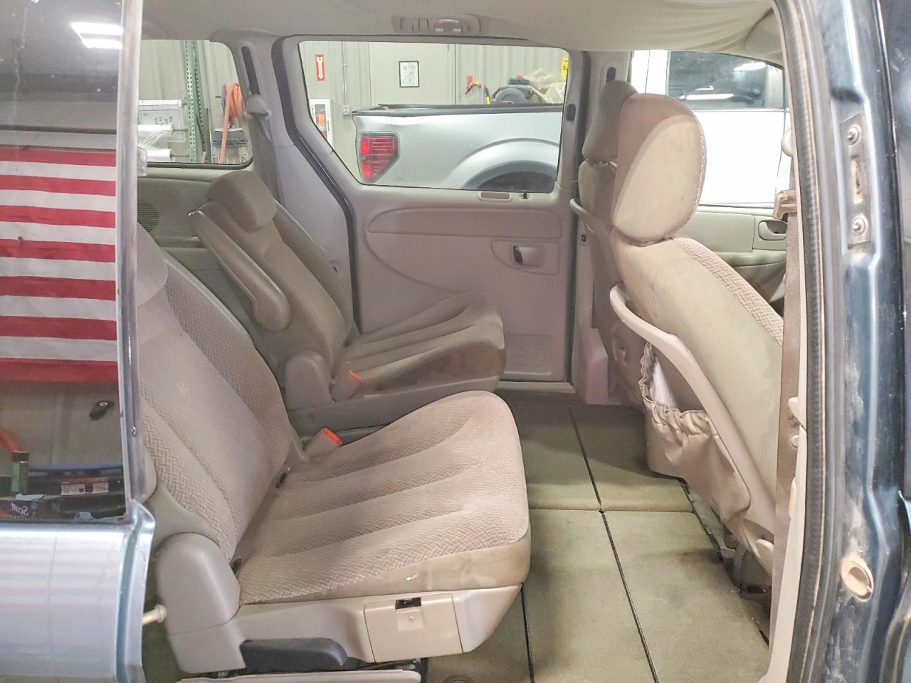 2007 Dodge Grand Caravan Sxt Gray vin: 2D4GP44L77R227498
