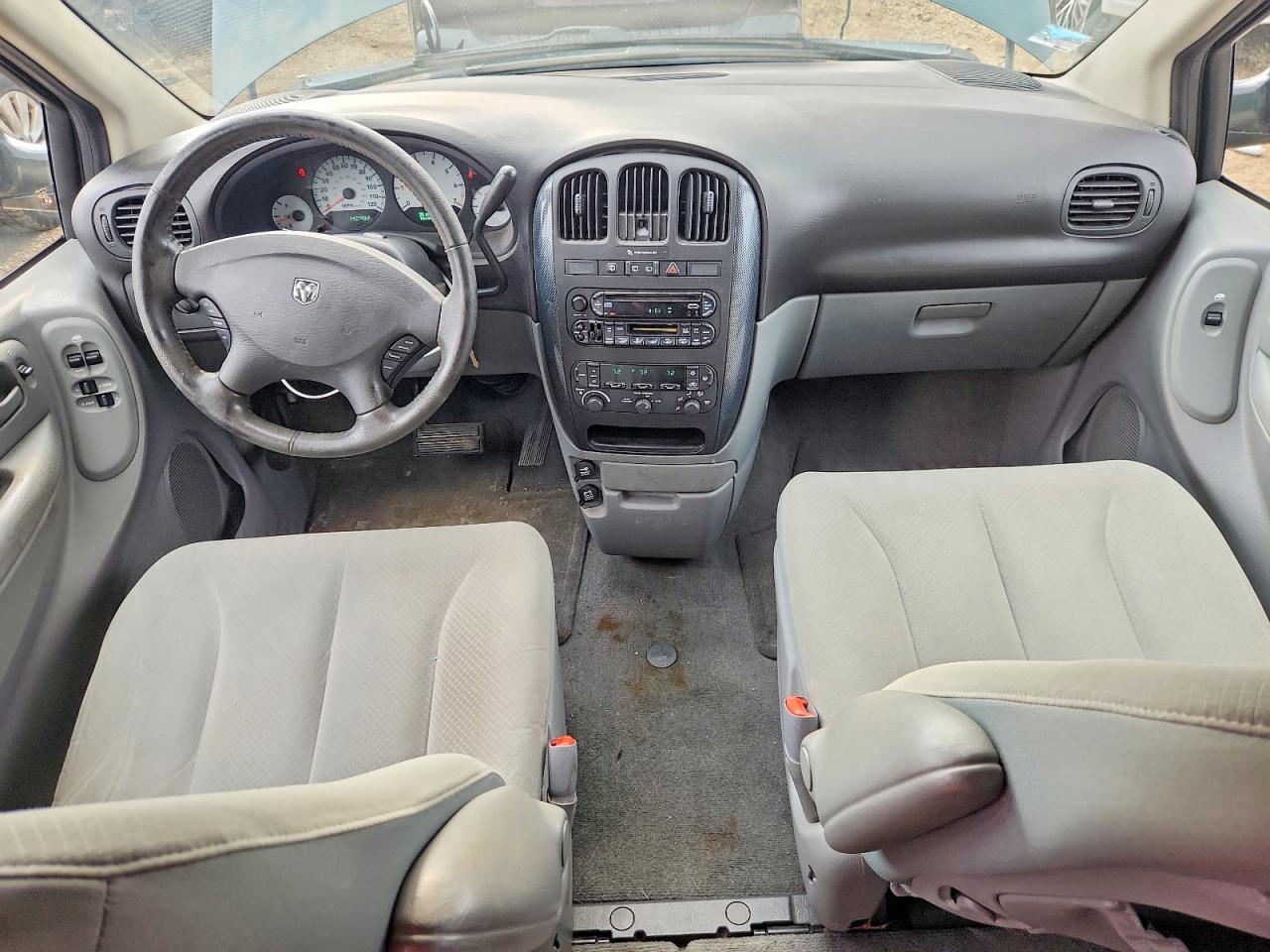 2007 Dodge Grand Caravan Sxt Teal vin: 2D4GP44L77R297700
