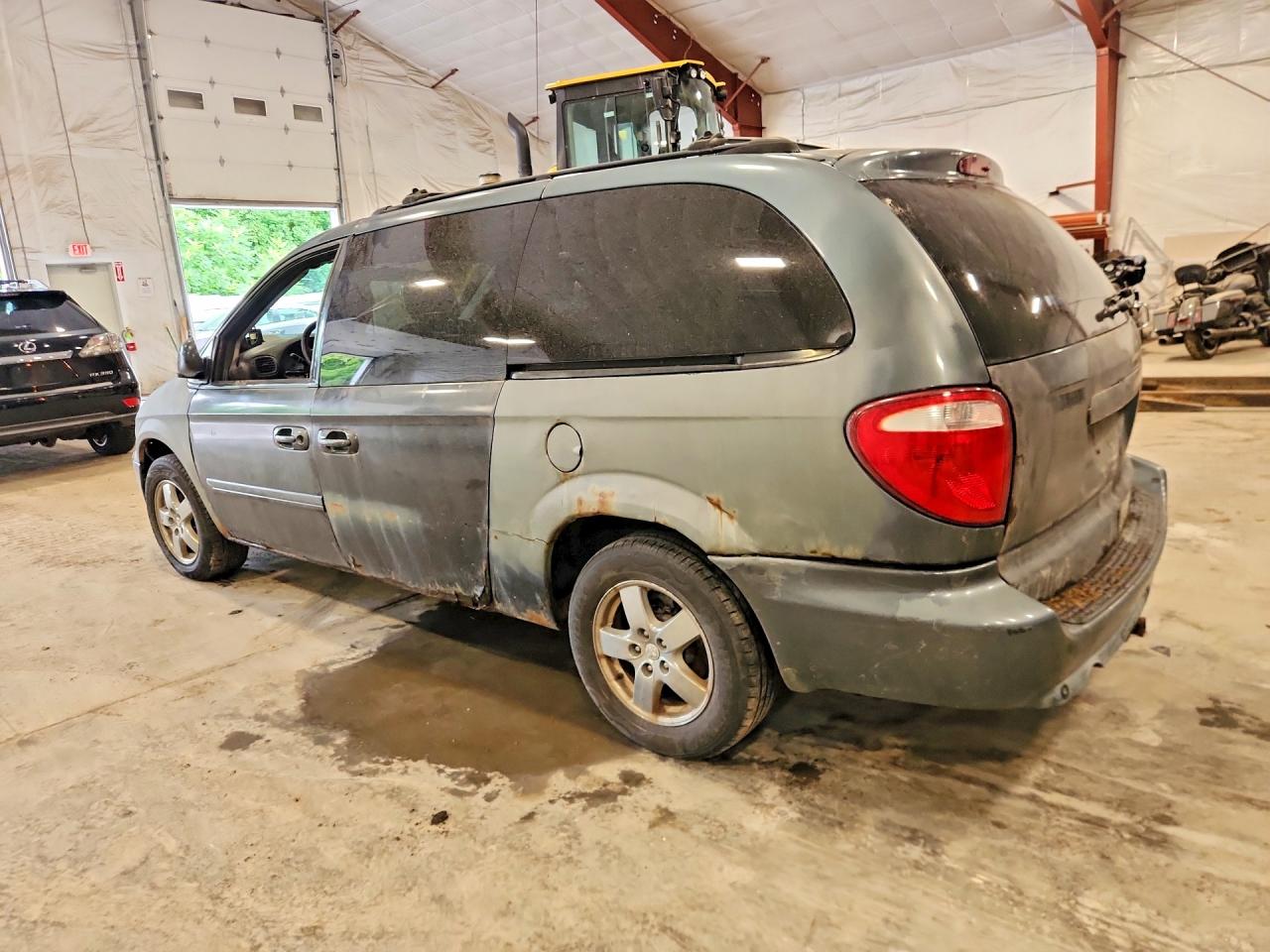 2005 Dodge Grand Caravan Sxt Gray vin: 2D4GP44L85R200159