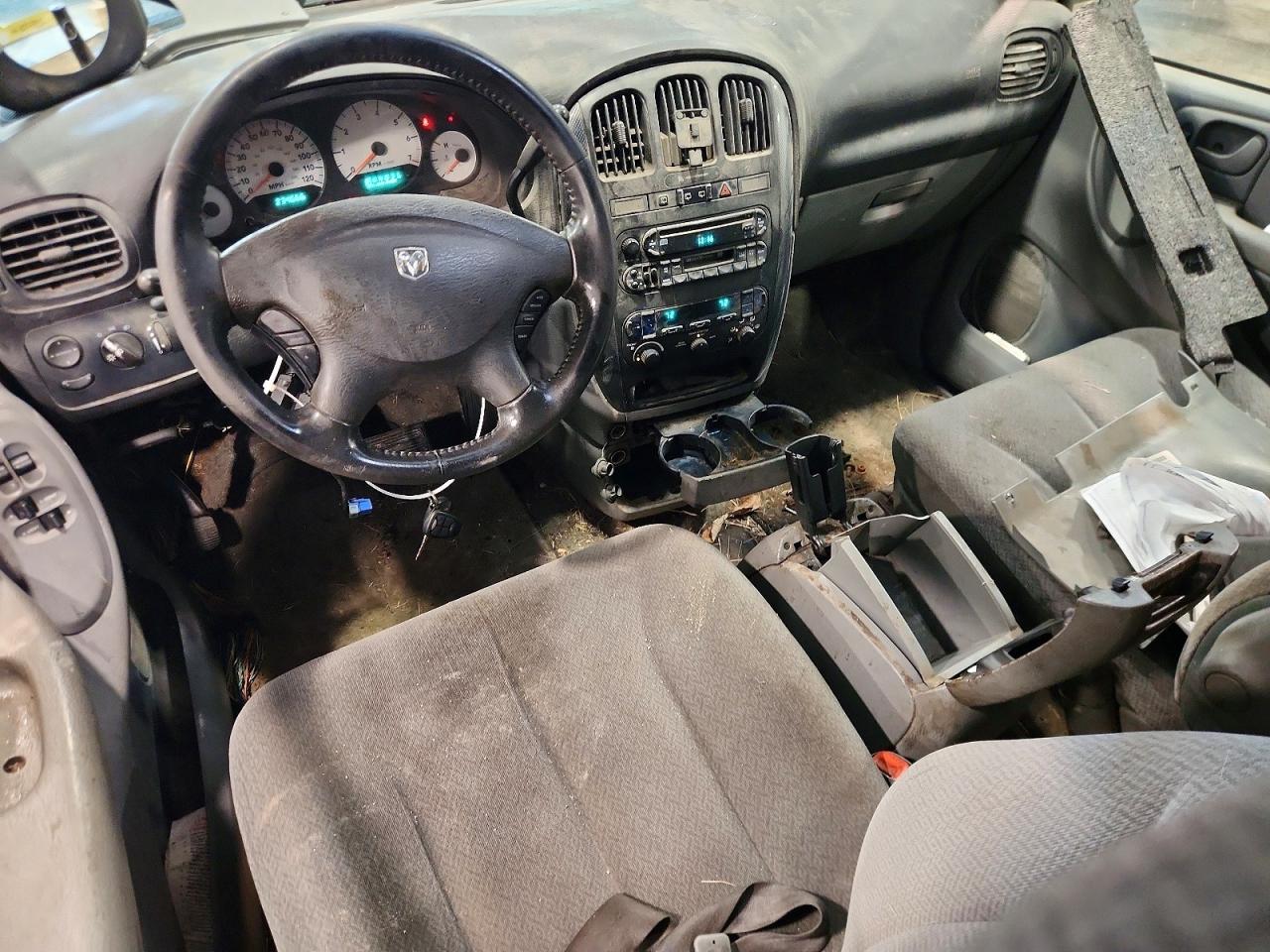 2005 Dodge Grand Caravan Sxt Gray vin: 2D4GP44L85R200159