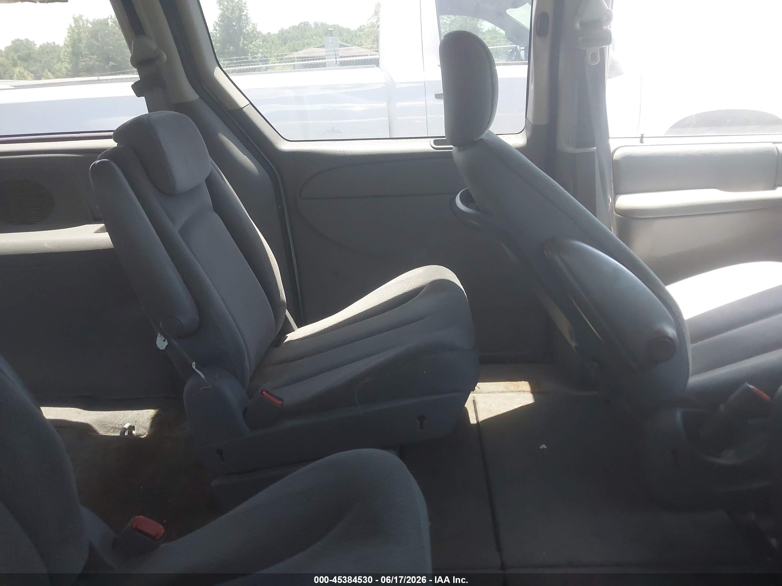 2005 Dodge Caravan Sxt Blue vin: 2D4GP44L85R302786