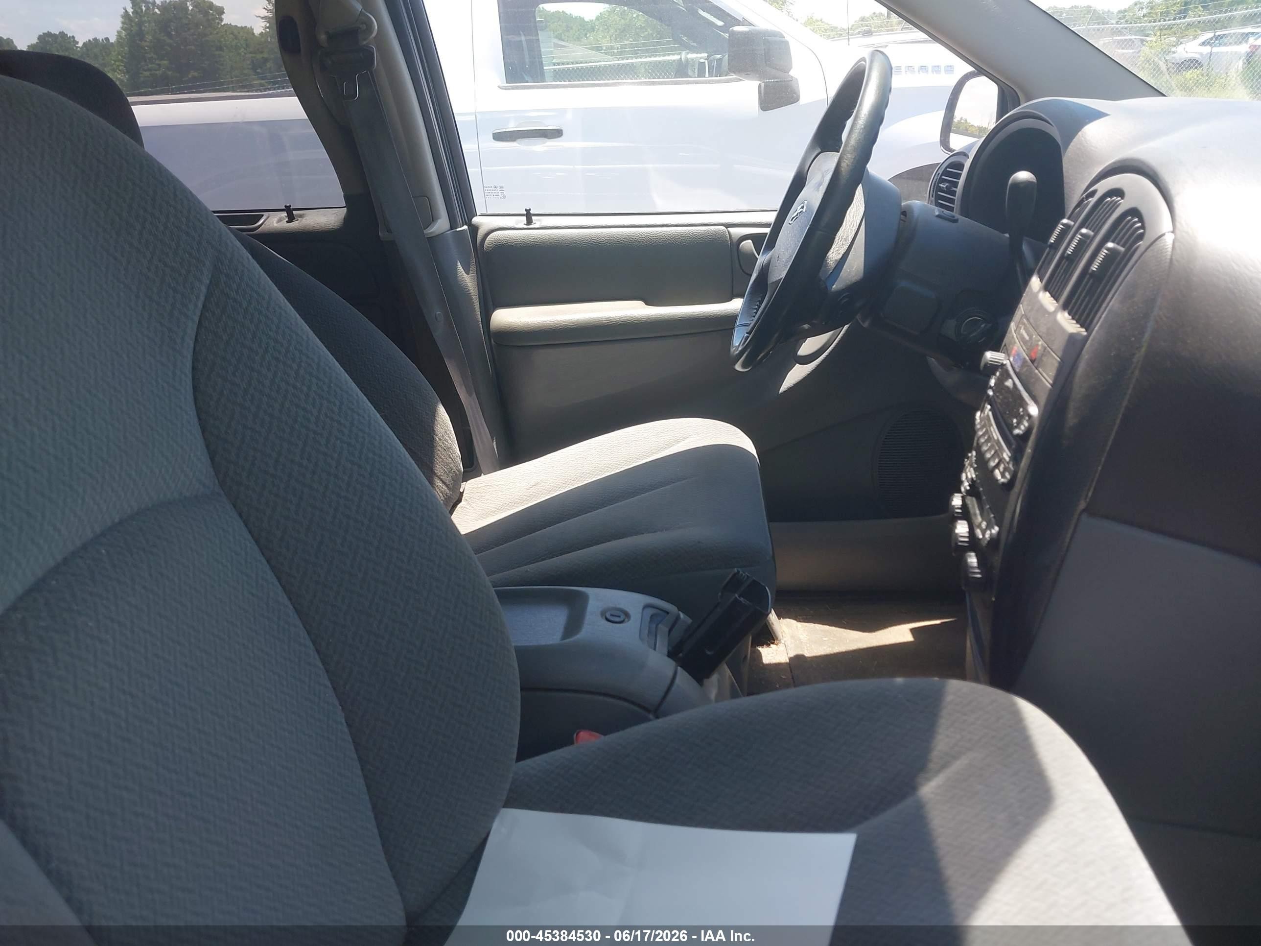 2005 Dodge Caravan Sxt Blue vin: 2D4GP44L85R302786
