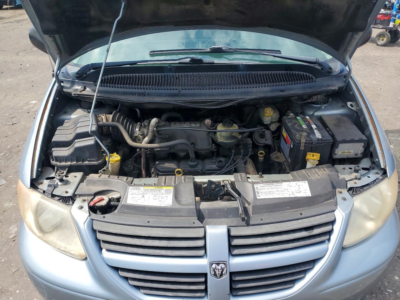 2005 Dodge Grand Caravan Sxt Blue vin: 2D4GP44L85R529038