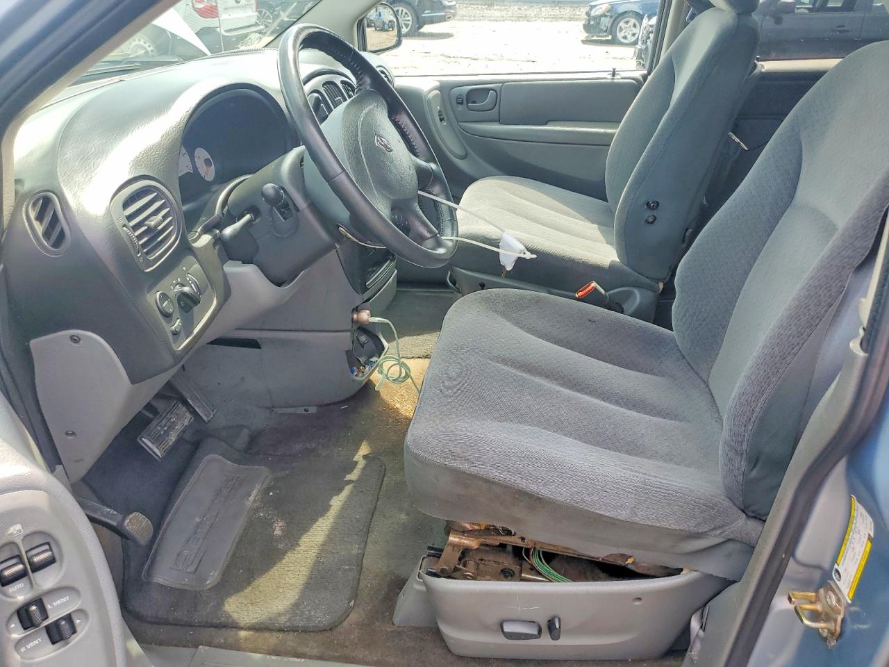 2005 Dodge Grand Caravan Sxt Blue vin: 2D4GP44L85R529038
