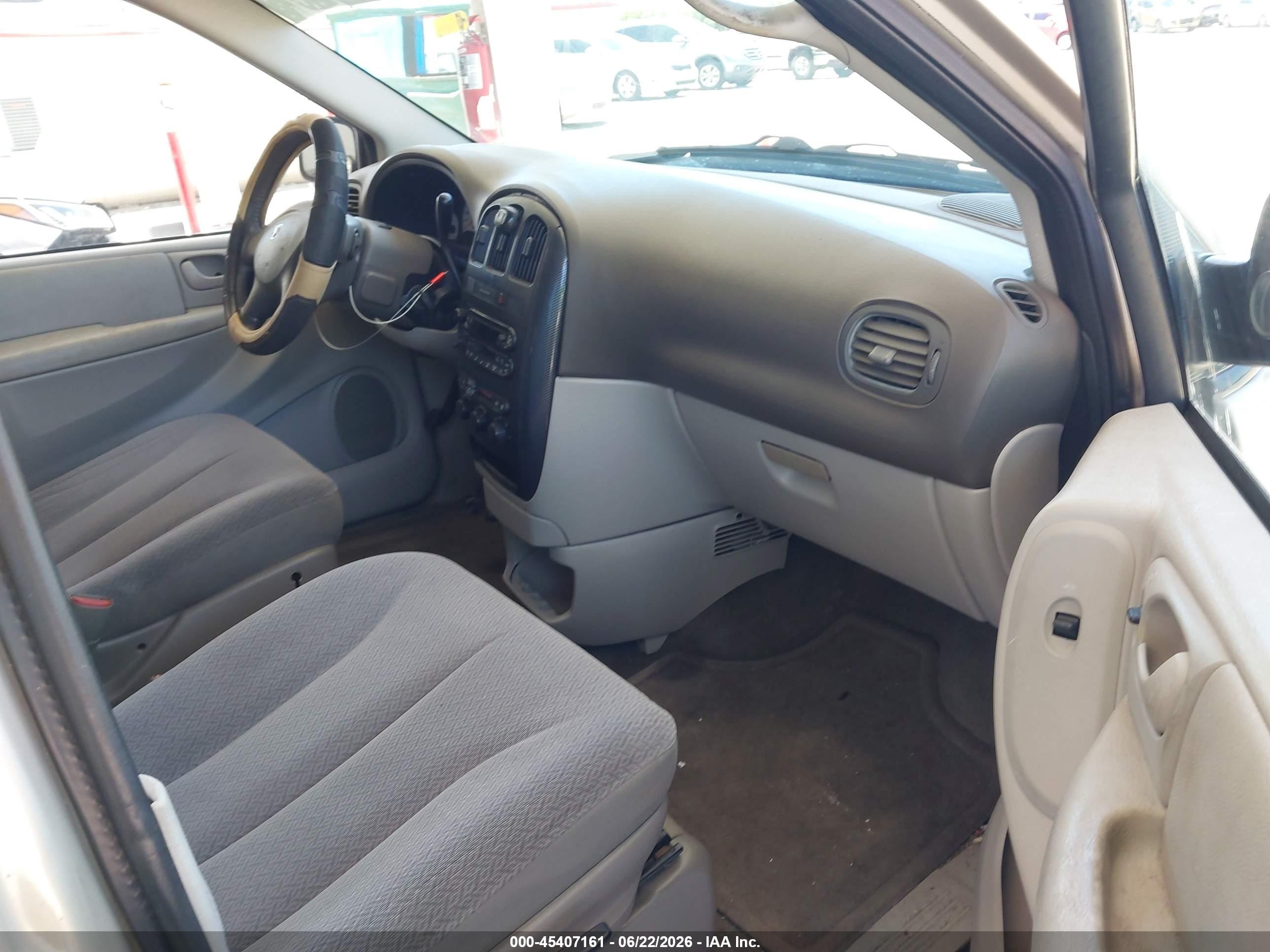 2006 Dodge Grand Caravan Sxt Gold vin: 2D4GP44L86R641596
