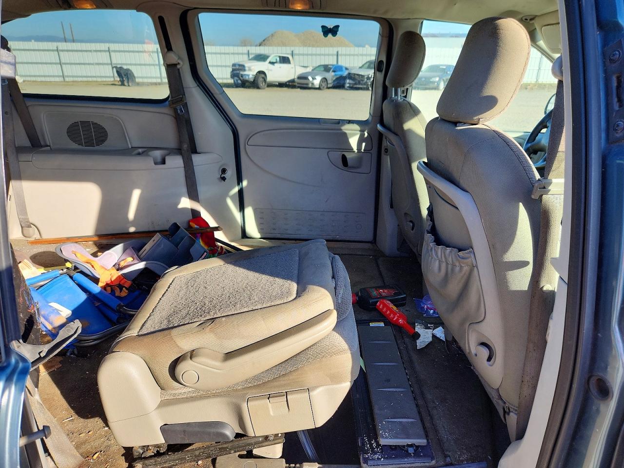 2006 Dodge Grand Caravan Sxt Blue vin: 2D4GP44L86R792129