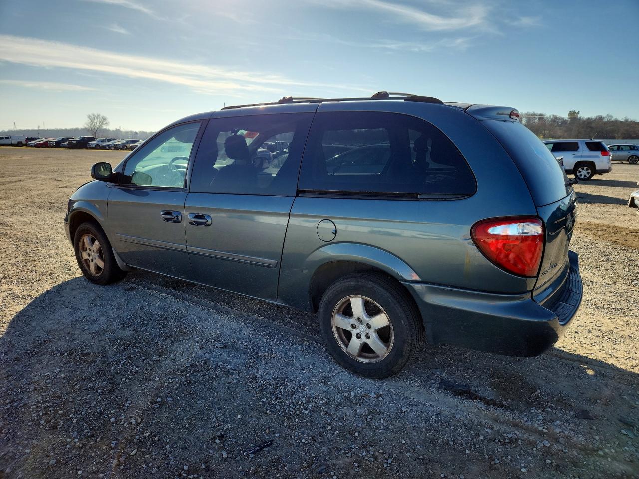 2006 Dodge Grand Caravan Sxt Blue vin: 2D4GP44L86R792129