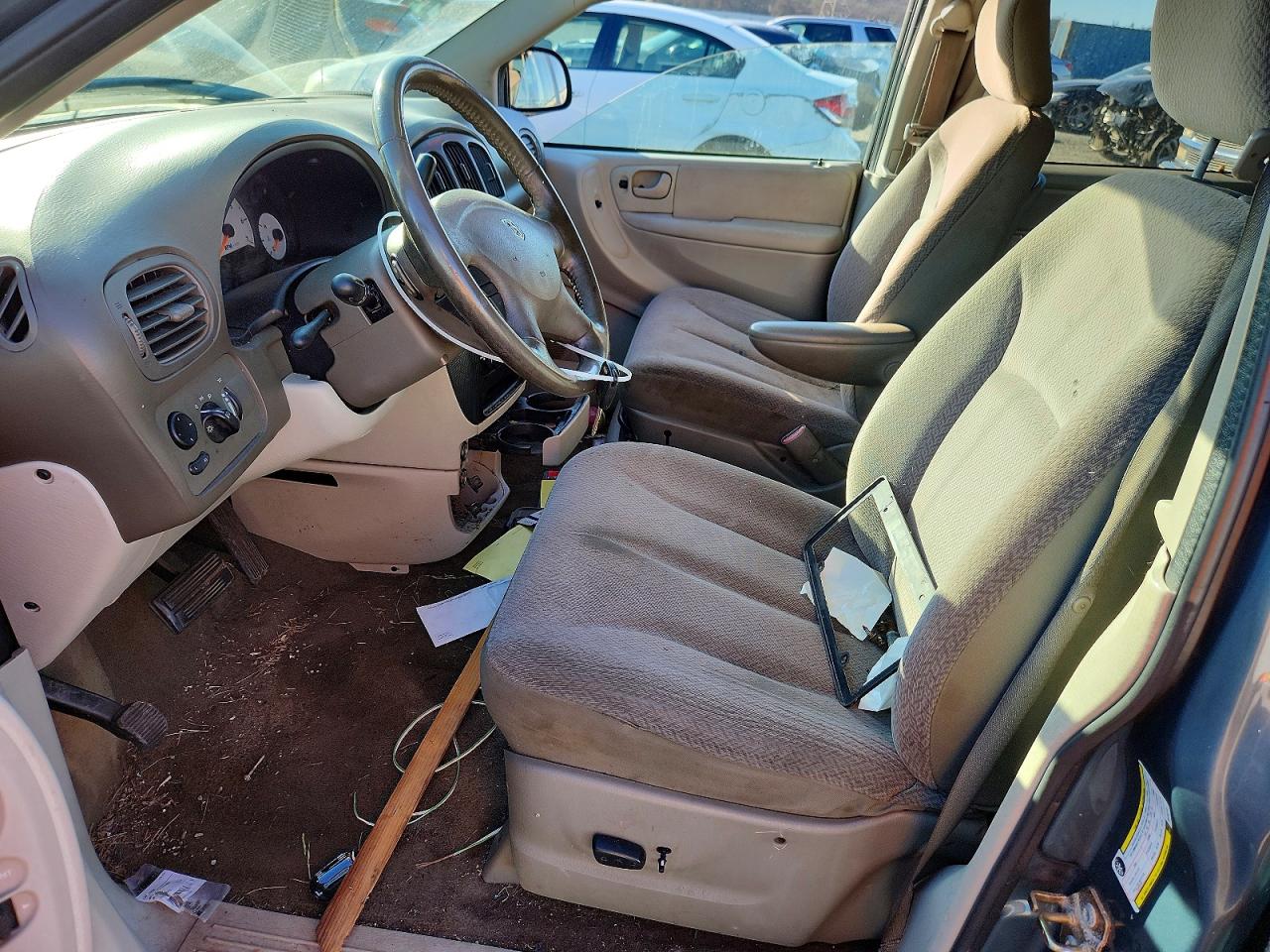 2006 Dodge Grand Caravan Sxt Blue vin: 2D4GP44L86R792129