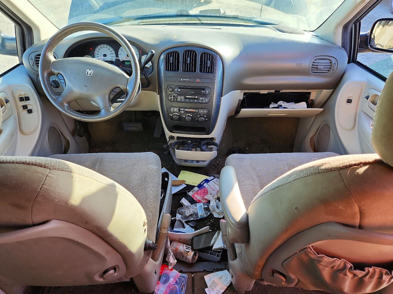 2006 Dodge Grand Caravan Sxt Blue vin: 2D4GP44L86R792129