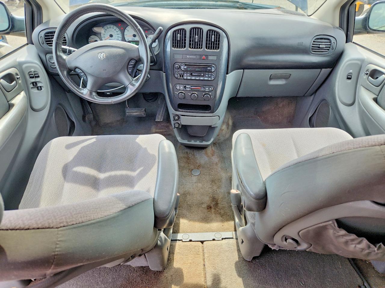 2006 Dodge Grand Caravan Sxt Blue vin: 2D4GP44L86R804456