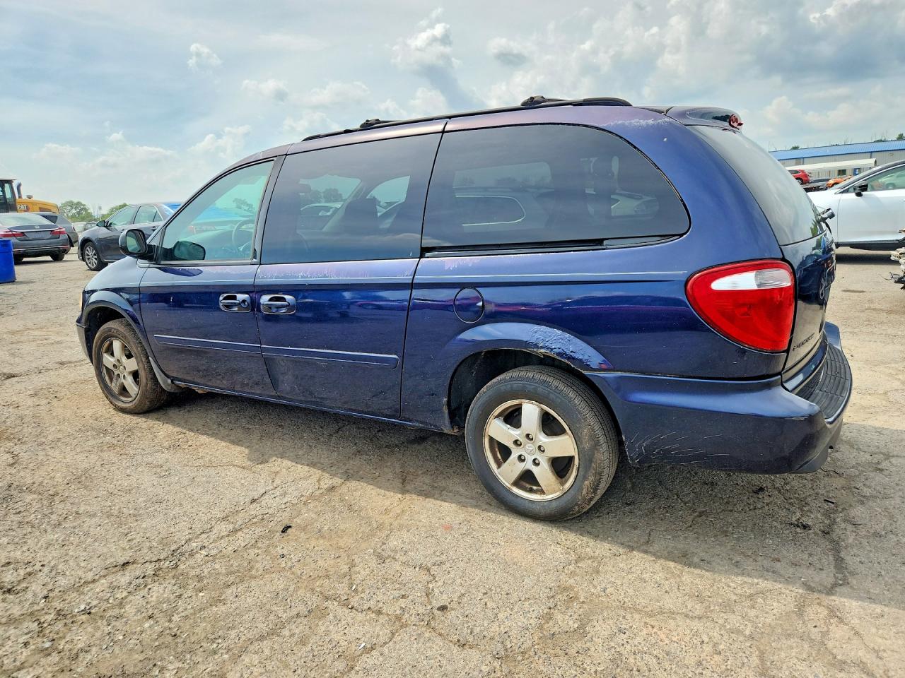 2006 Dodge Grand Caravan Sxt Blue vin: 2D4GP44L86R804456