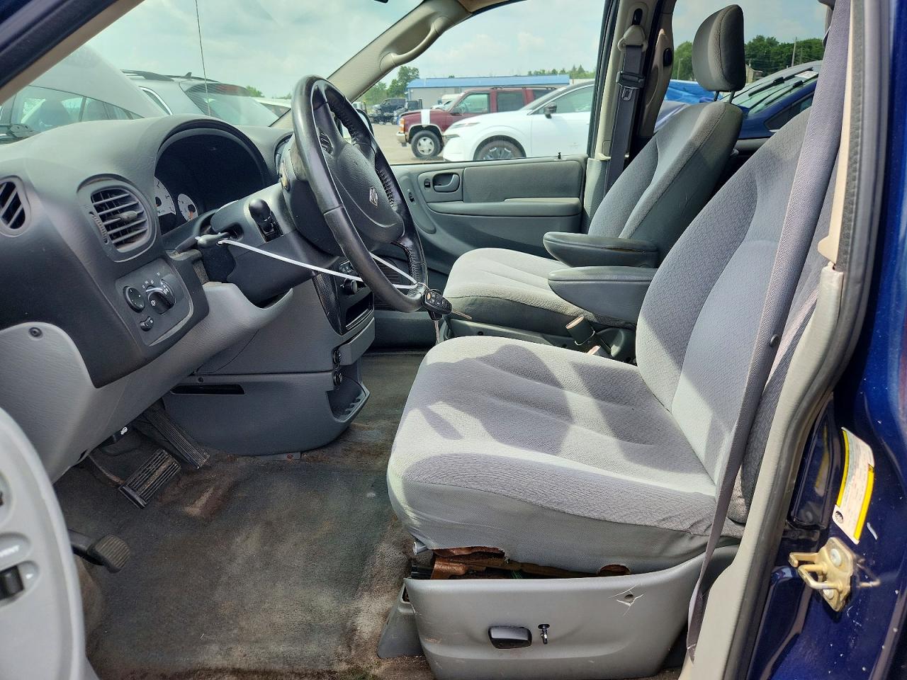 2006 Dodge Grand Caravan Sxt Blue vin: 2D4GP44L86R804456