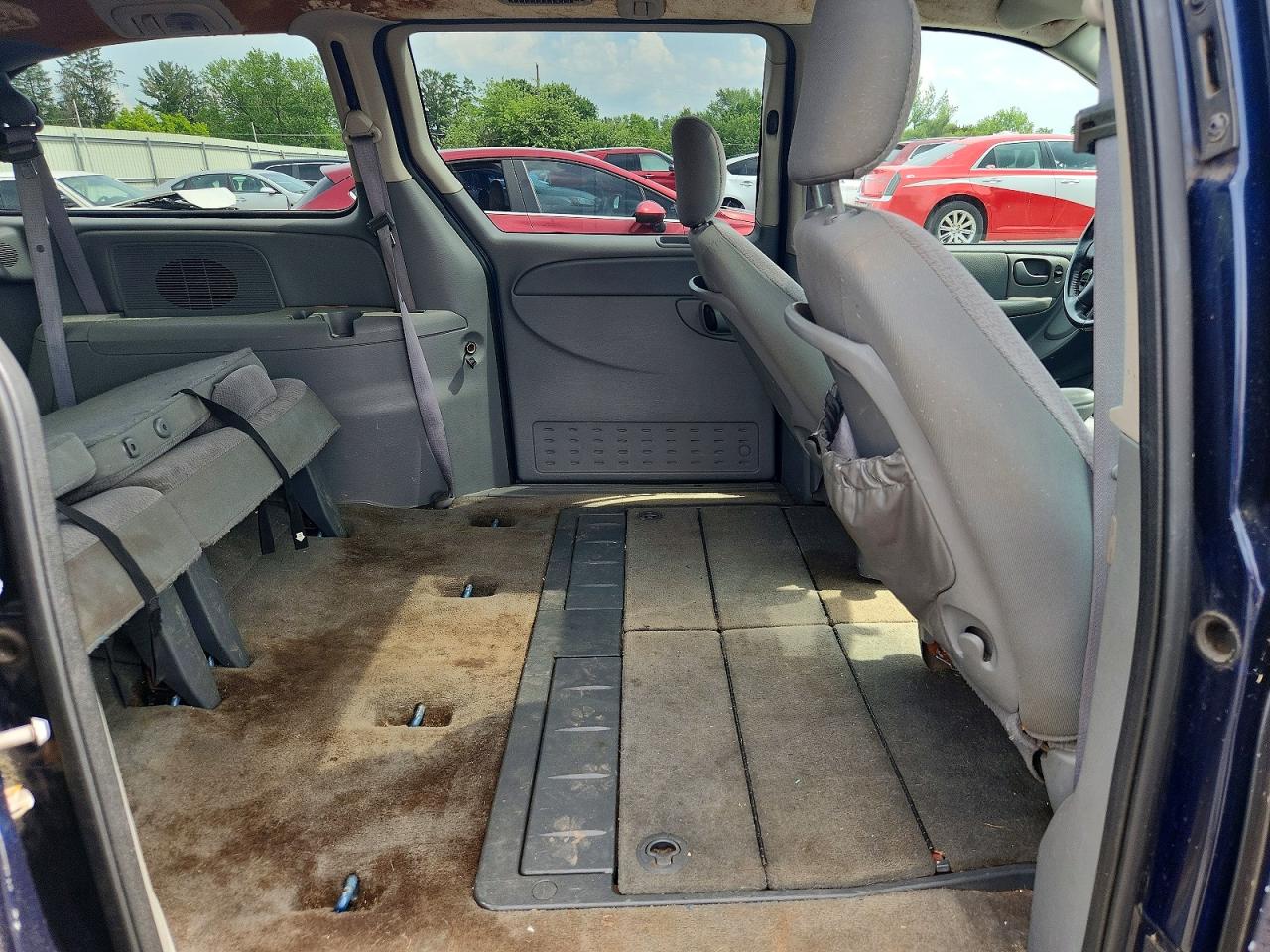 2006 Dodge Grand Caravan Sxt Blue vin: 2D4GP44L86R804456