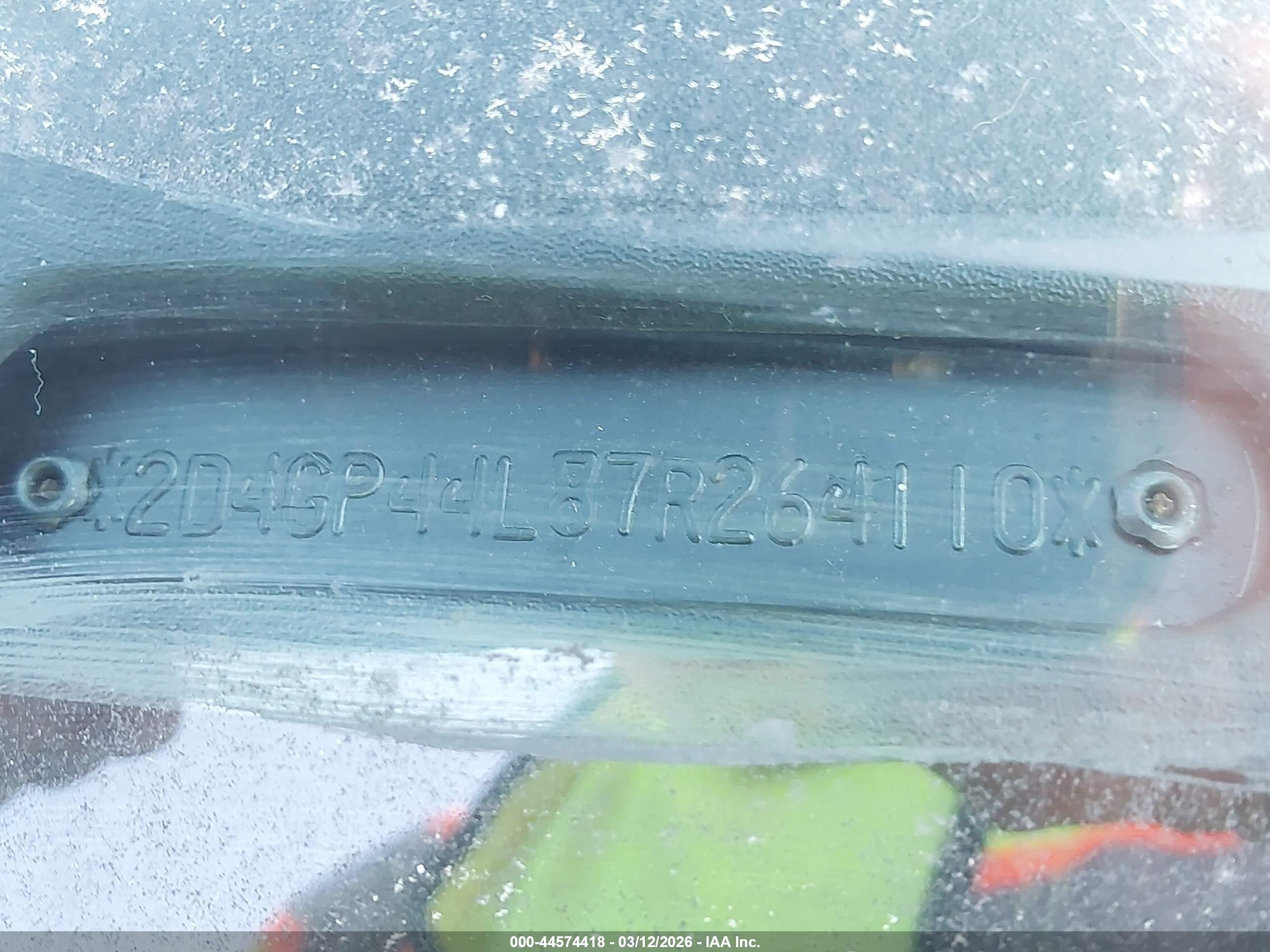 2007 Dodge Grand Caravan Sxt Красный vin: 2D4GP44L87R264110