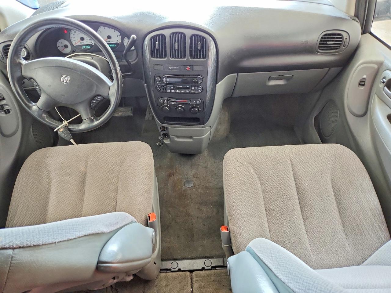 2007 Dodge Grand Caravan Sxt White vin: 2D4GP44L87R269596