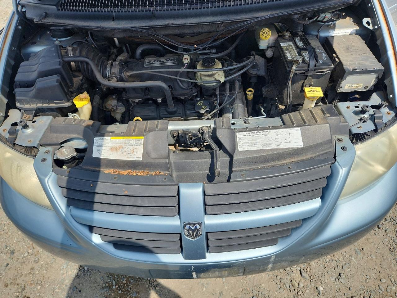2005 Dodge Grand Caravan Sxt Blue vin: 2D4GP44L95R222929