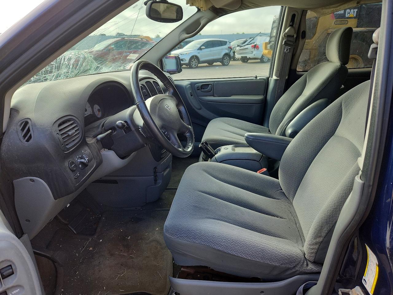 2005 Dodge Grand Caravan Sxt Blue vin: 2D4GP44L95R300528