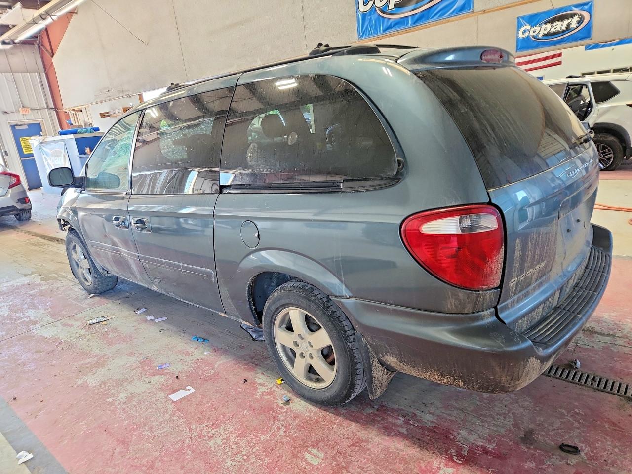 2006 Dodge Grand Caravan Sxt Blue vin: 2D4GP44L96R600653