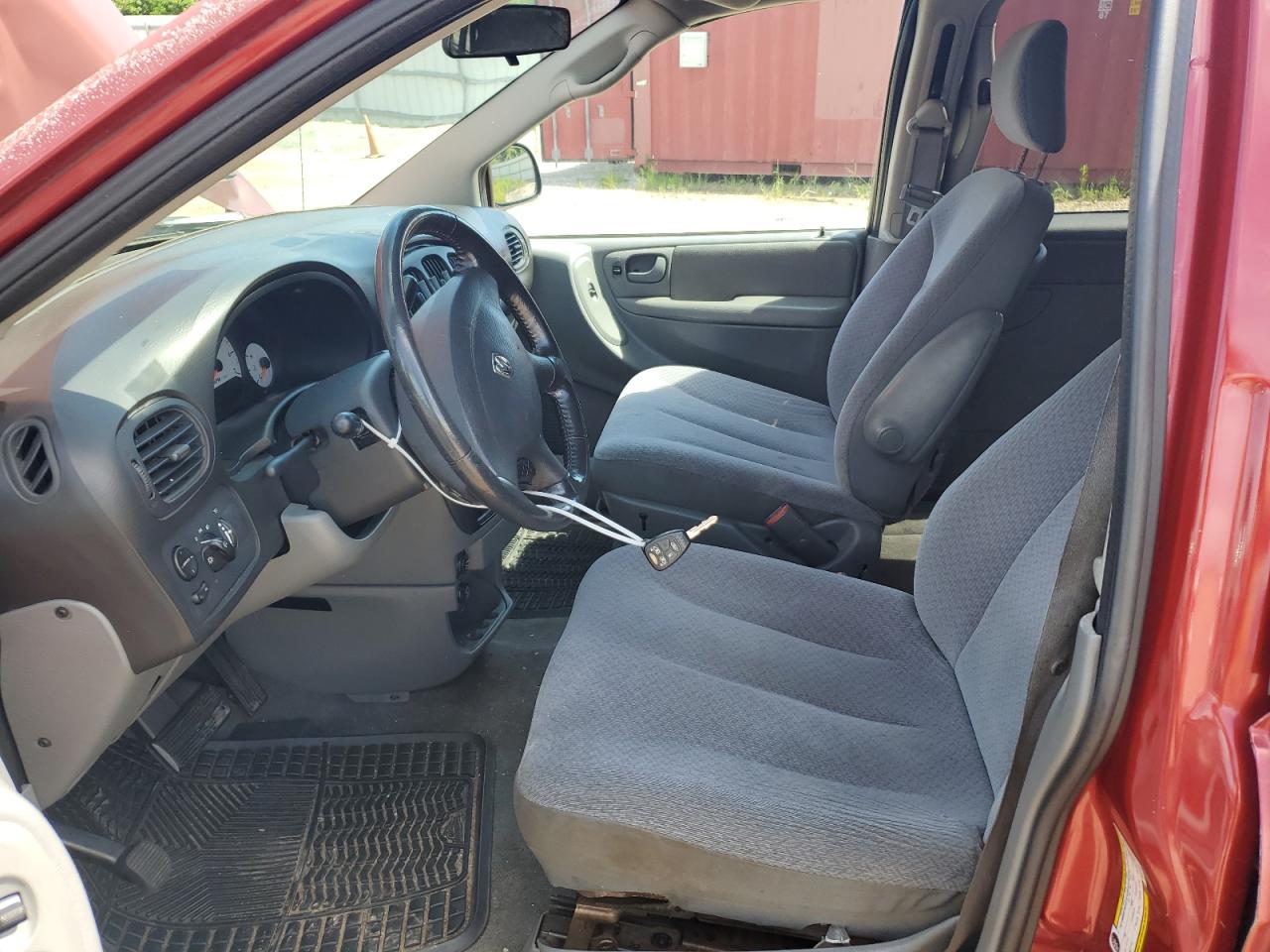 2006 Dodge Grand Caravan Sxt Red vin: 2D4GP44L96R620966