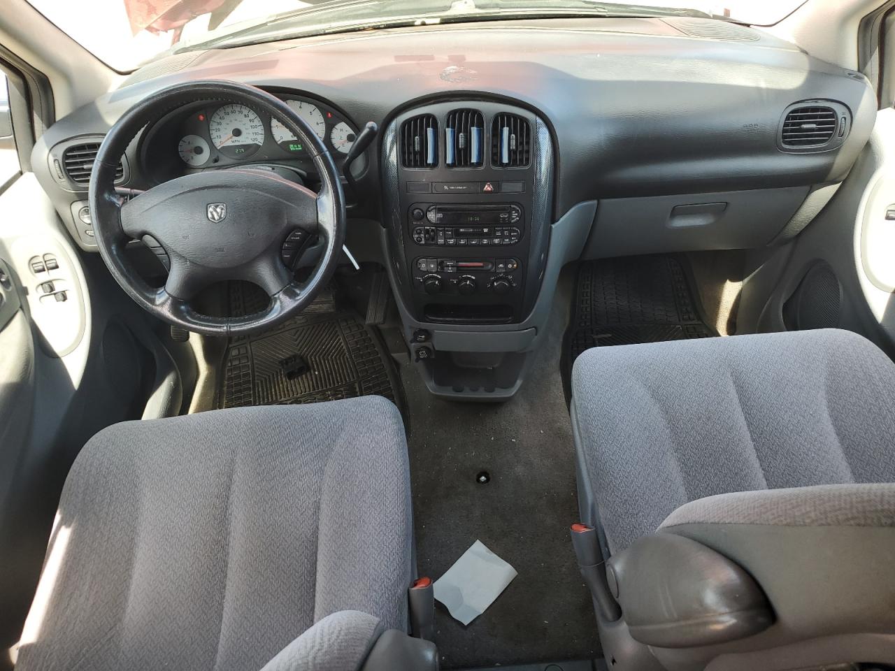 2006 Dodge Grand Caravan Sxt Red vin: 2D4GP44L96R620966