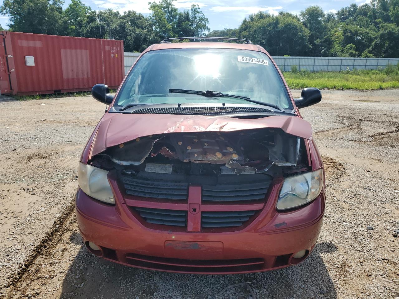 2006 Dodge Grand Caravan Sxt Red vin: 2D4GP44L96R620966