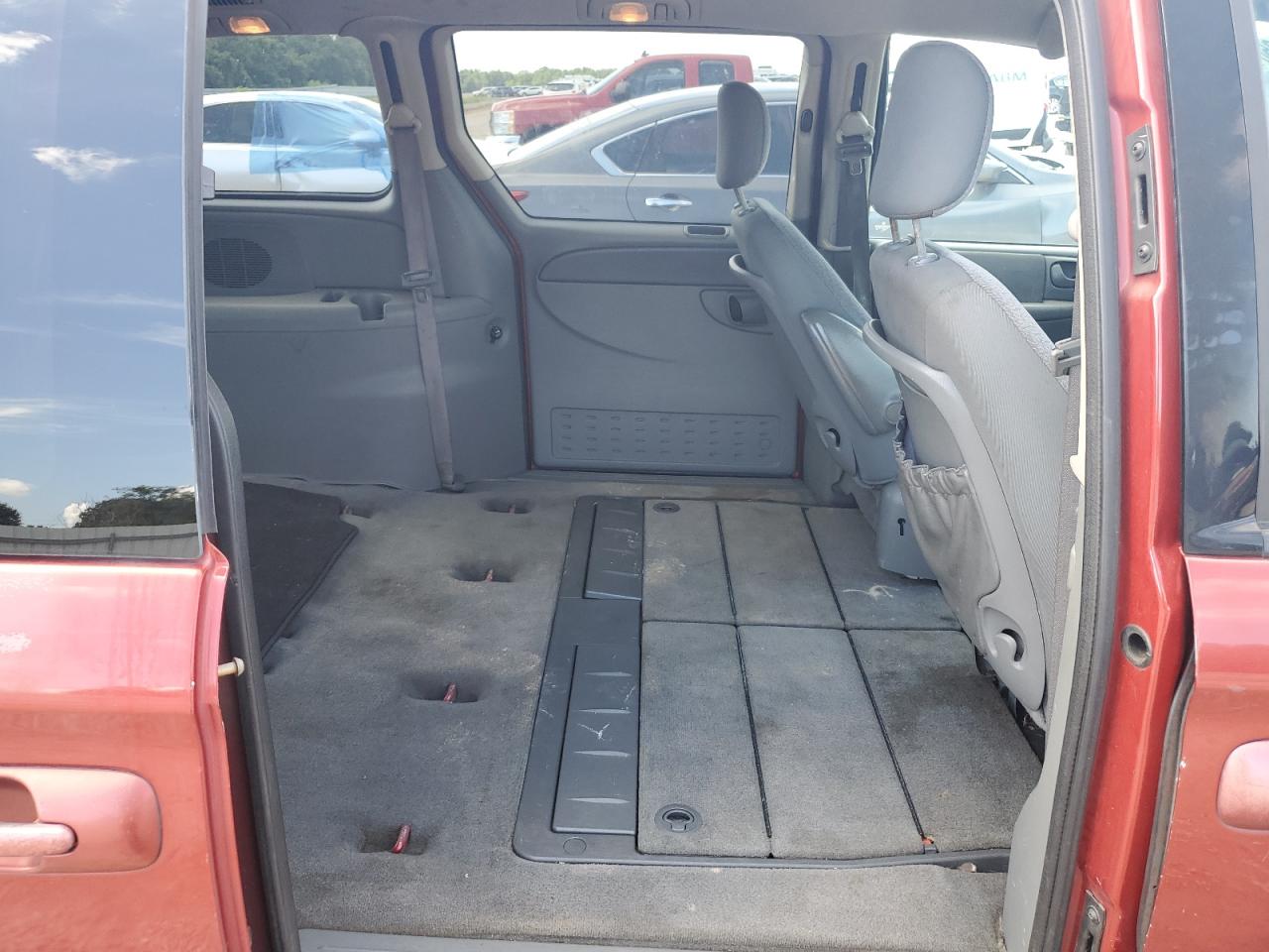 2006 Dodge Grand Caravan Sxt Red vin: 2D4GP44L96R620966