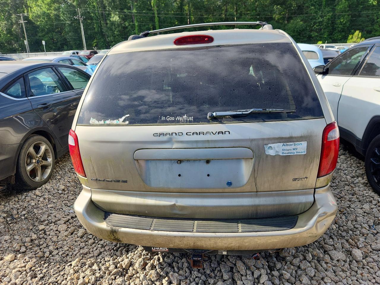 2006 Dodge Grand Caravan Sxt Tan vin: 2D4GP44L96R730402