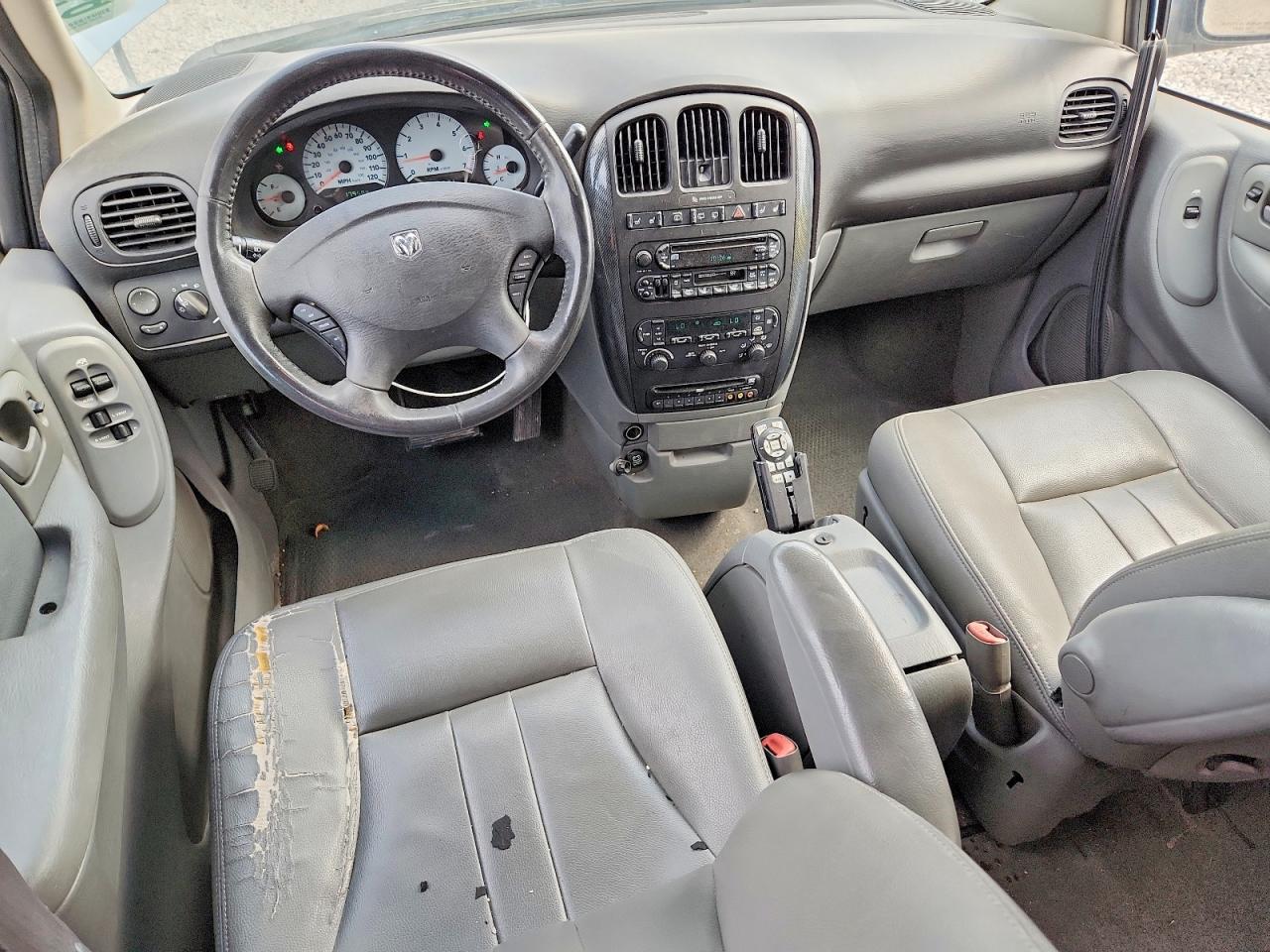 2006 Dodge Grand Caravan Sxt Blue vin: 2D4GP44L96R811156