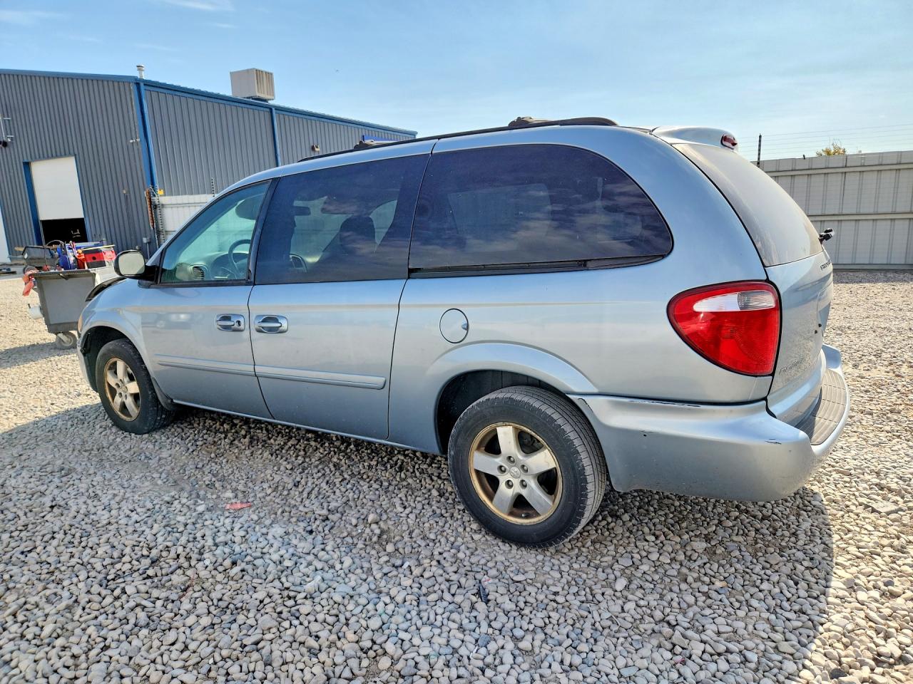 2006 Dodge Grand Caravan Sxt Blue vin: 2D4GP44L96R811156