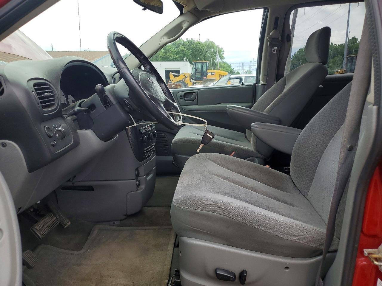 2006 Dodge Grand Caravan Sxt Red vin: 2D4GP44L96R835487