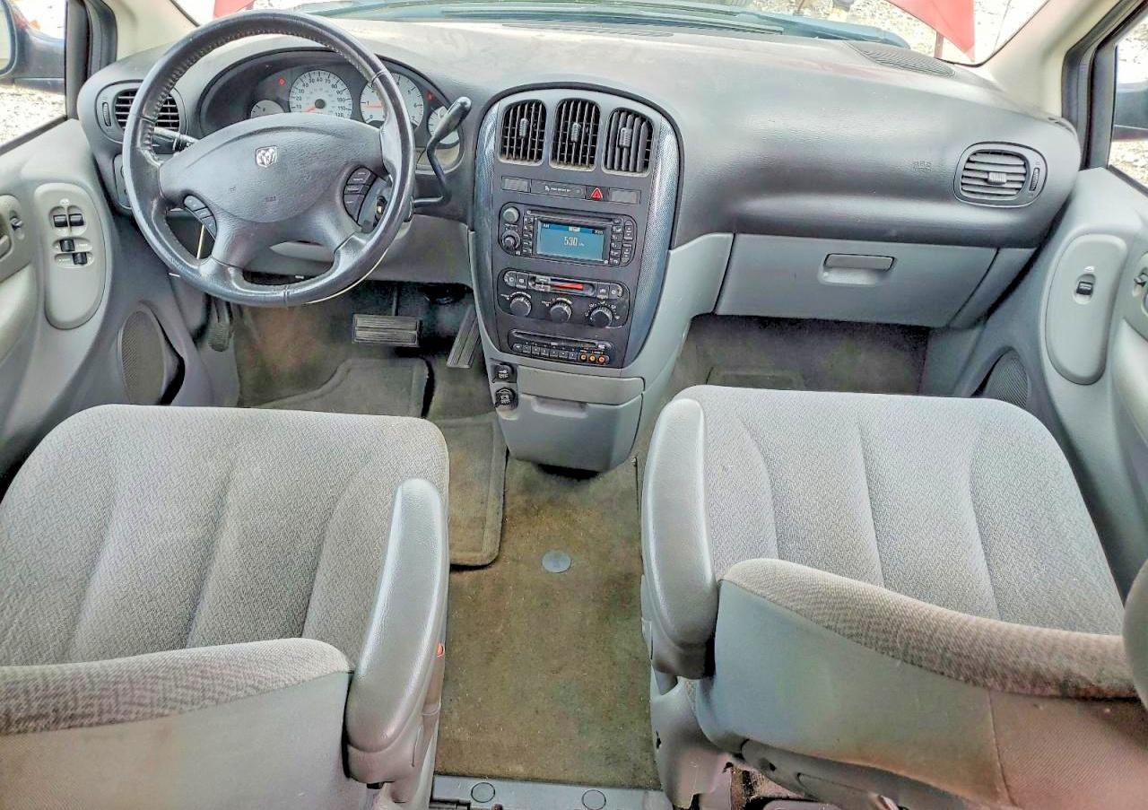 2006 Dodge Grand Caravan Sxt Red vin: 2D4GP44L96R835487