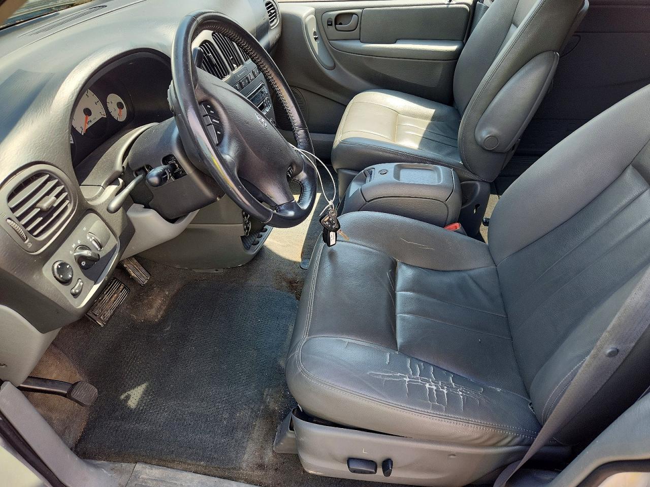 2007 Dodge Grand Caravan Sxt Silver vin: 2D4GP44L97R271258