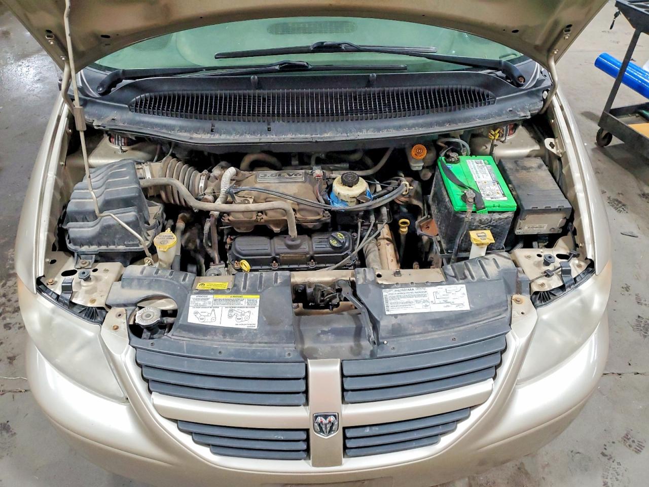 2007 Dodge Grand Caravan Sxt Gold vin: 2D4GP44L97R308440