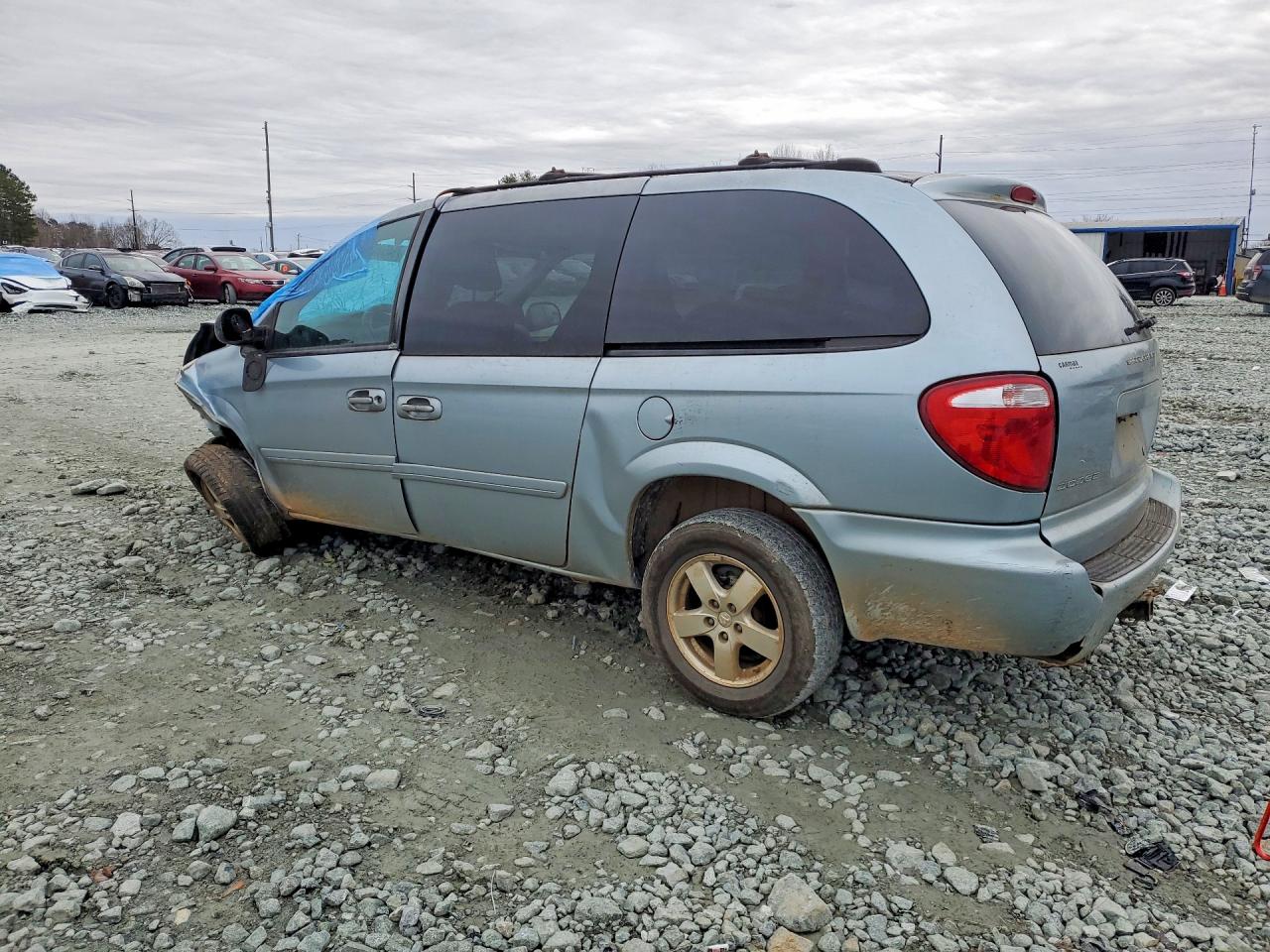 2005 Dodge Grand Caravan Sxt Silver vin: 2D4GP44LX5R287904